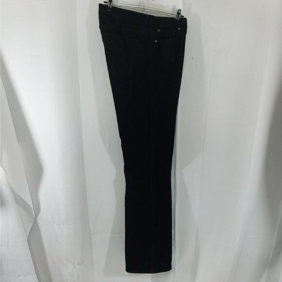 THE GAP! LUXURIOUS BLACK FINE WALE CORDUROY, FIVE POCKET PANTS, SLACKS! SZ 16T - Picture 7 of 9